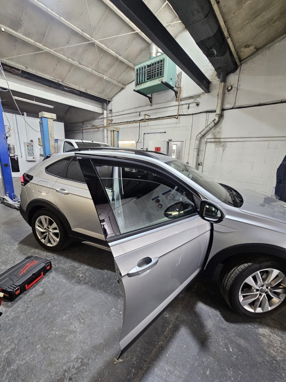 Door glass replacement